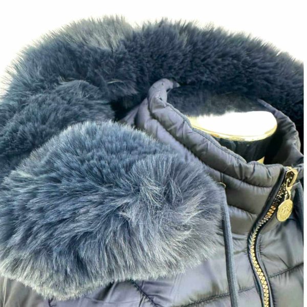 Parka corta azul marino - Imagen 2