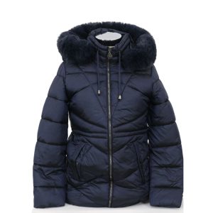 Parka azul marino