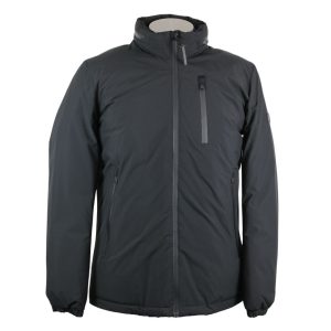 Parka negra caballero