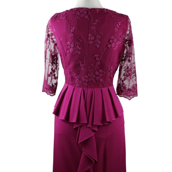 Vestido fucsia de ceremonia - Imagen 3