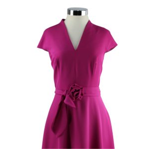 Vestido fucsia de invitada