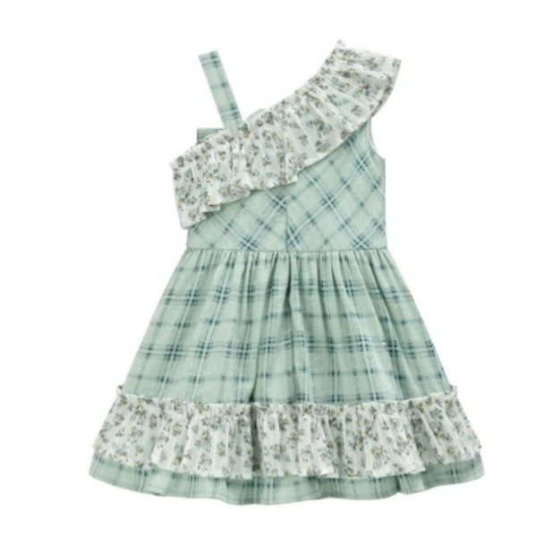 Vestido de niña verde