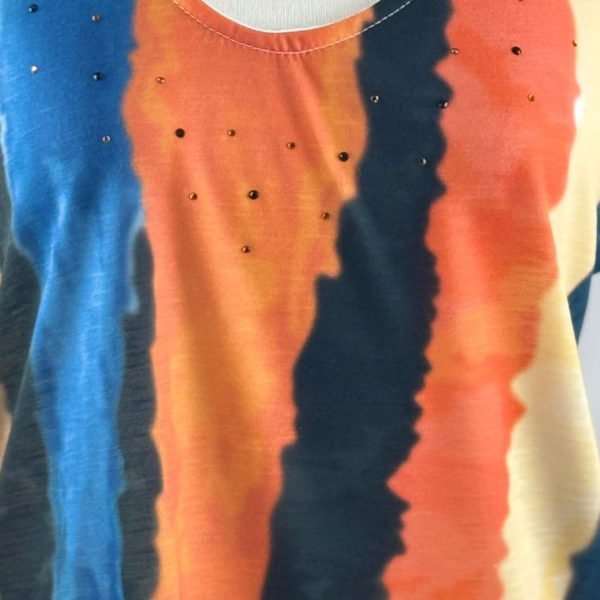 Camiseta multicolor
