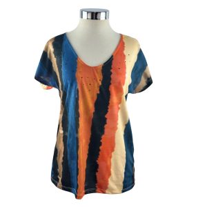 Camiseta multicolor