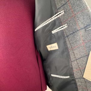 Chaqueta de lana para hombre