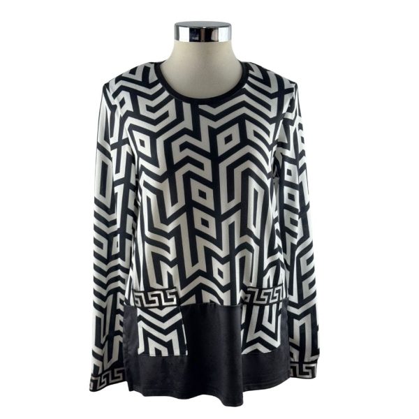 Jersey blanco y negro - Imagen 2