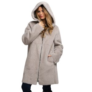 Abrigo Reversible de Pelo Zia Brand