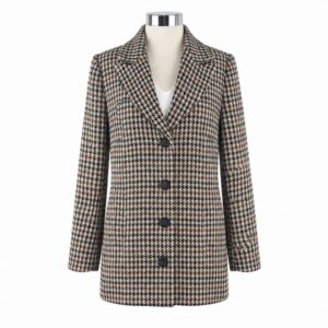 Chaquetón de pata de gallo
